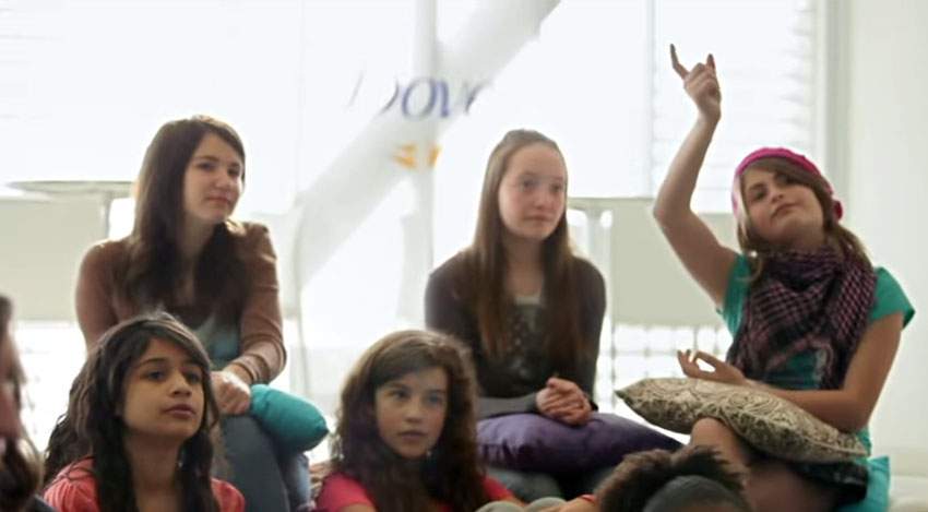 Dove Self Esteem Program Growing Up Tv Advert